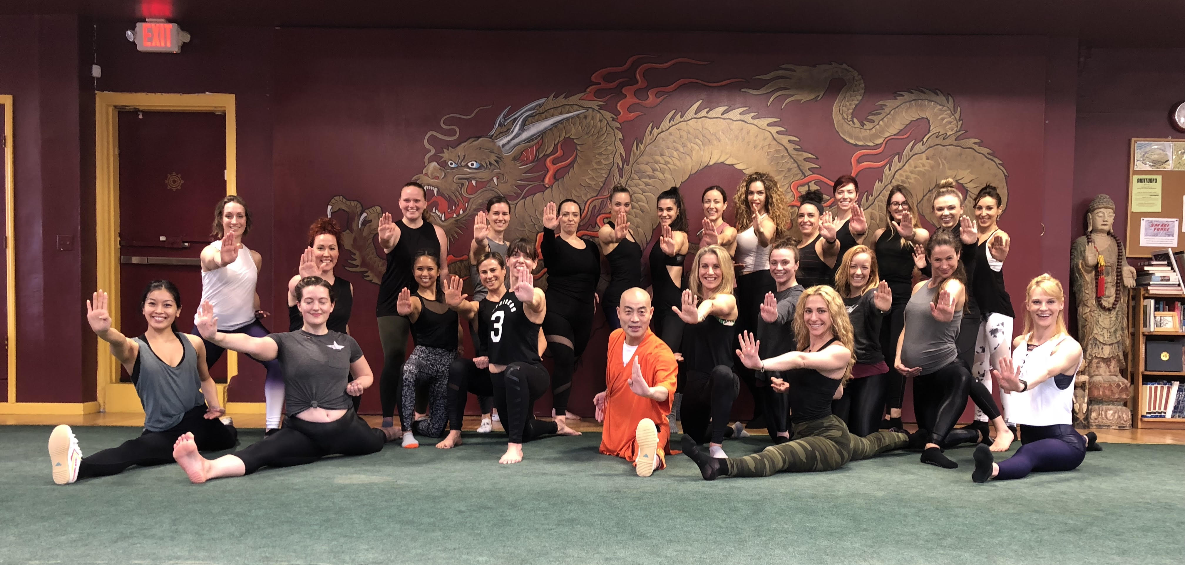 USA Shaolin Temple welcomed ambassadors of Carbon38
